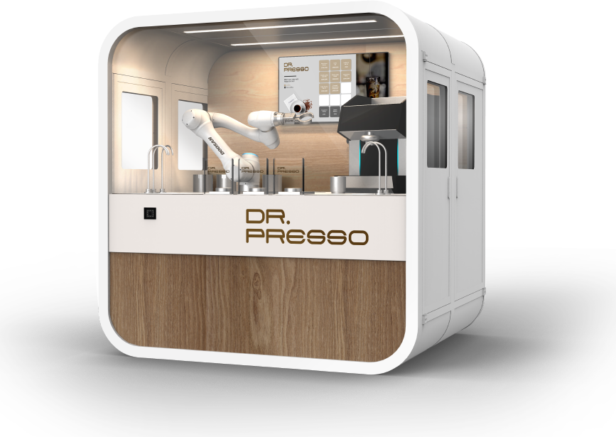 Robot pha cà phê Doosan DR.PRESSO